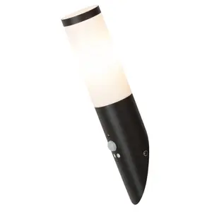 Aplique de exterior con sensor Rabalux Black Torch image-1