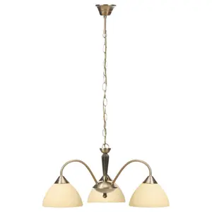 3 arms chandelier Rabalux Regina D52 cm image-0