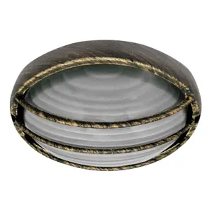 Lampadario ovale per esterni Rabalux Hektor 32x20 6 cm image-0