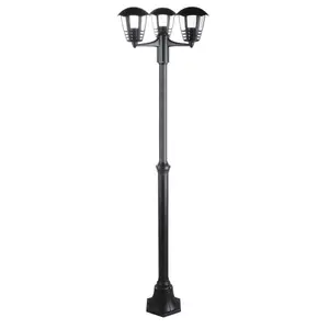 Hexagonal 3-arm outdoor floor lamp Rabalux Marseille image-0