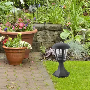 Sechseckige Außenlampe mit 3 Ornamentstreifen Rabalux Marseille image-1