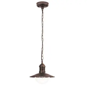 Outdoor pendant lights Rabalux Oslo IP44 image-0