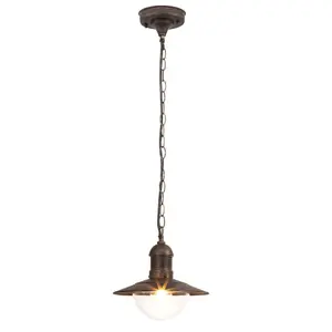 Outdoor pendant lights Rabalux Oslo IP44 image-1