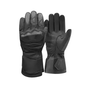 Long mid-season motorcycle gloves Racer
