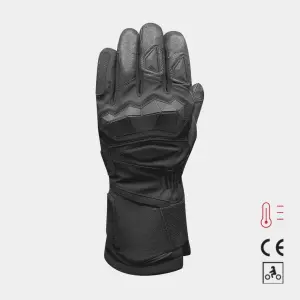 Long mid-season motorcycle gloves Racer image-1