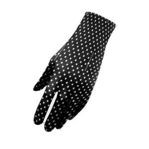 Luvas de esqui em microfibra estampadas para mulheres Racer image-0