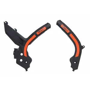 Bi-Material Motorcycle Frame Protection Racetech KTM 450 SX-F HERLINGS REPLICA image-0