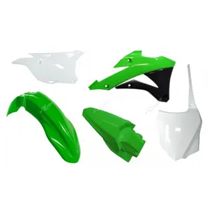 Motorbike Plastics Decoration Kit Racetech Kawasaki KX85 image-0
