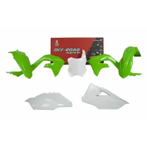 Motorbike Plastics Decoration Kit Racetech 2019 Kawasaki KX450F image-0