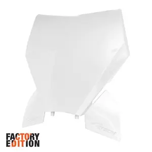 Front Number Plate Racetech Factory Edition KTM image-0