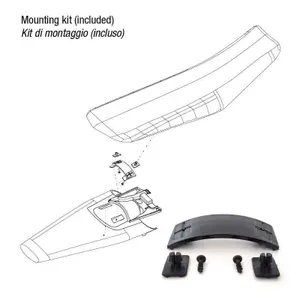Bagskærme til motorcykler Racetech Husqvarna image-1