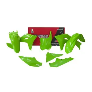 Motorbike Plastics Decoration Kit Racetech Replica Kawasaki image-0