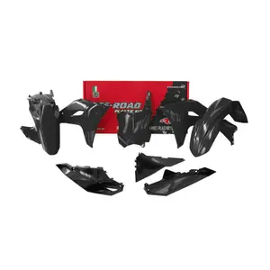 Motorbike Plastics Decoration Kit Racetech Kawasaki (x4) image-0
