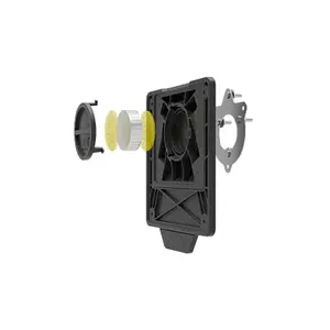 Motorcycle Licence Plate Holder with Compartment Racetech image-0