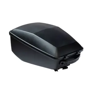 Top Case Fahrradtourbox auf Gepäckträger aus wasserfestem Kunststoff - kompatibel mit dem Taschensystem Racktime Snap-It