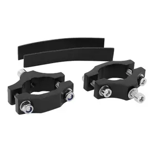 Jeu de 2 supports pour fixation porte bagage vélo - modèle demi-collier Racktime image-0