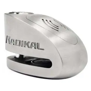 Motorcykellås med lydalarm og motorcykelnål Radikal SRA