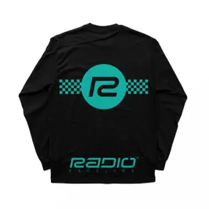 Μπλούζα με μακριά μανίκια Radio Race Checker image-1