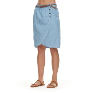 Denim skirt for women Ragwear Nailasa image-0