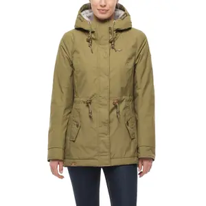 Women's hooded waterproof jacket Ragwear Monadis image-0