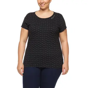 Women's T-shirt Ragwear Mint Zig Zag Plus image-0