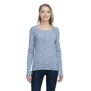 Organic Long Sleeve T-Shirt Women Ragwear Mike image-0