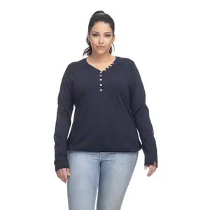 Women's long sleeve T-shirt Ragwear Pinch SOLID Plus image-0