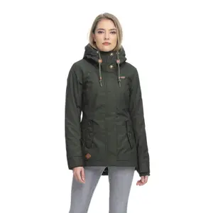 Women's hooded waterproof jacket Ragwear Monade image-0