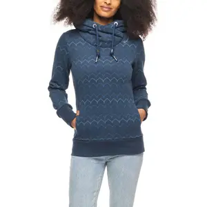 Women's hooded sweatshirt Ragwear Chevron image-0