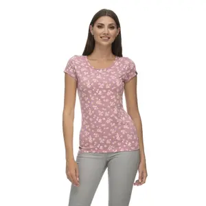 Women's T-shirt Ragwear Mintt Flower image-0