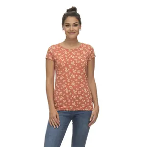 Women's T-shirt Ragwear Mintt Flower image-0