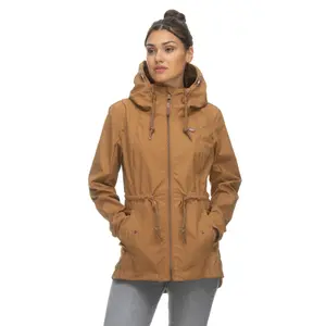 Women's hooded waterproof jacket Ragwear Monadis image-0