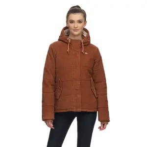 Women's down jacket Ragwear Wuggys Corduroy image-0