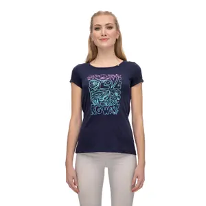 Women's T-shirt Ragwear Florah Flowers image-0