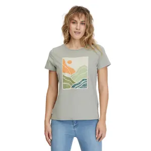 Women's T-shirt Ragwear Adori Print C Gots image-0