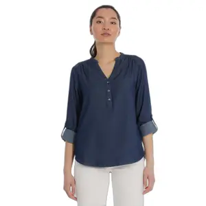 Camisa de mezclilla mujer Ragwear Fierra image-0