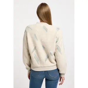 Damen Druck-Fleecejacke mit Reißverschluss Ragwear Cairro image-3