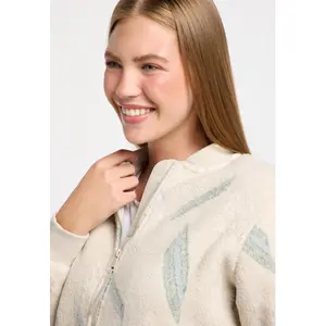 Damen Druck-Fleecejacke mit Reißverschluss Ragwear Cairro image-4