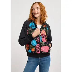 Women's hooded fleece Ragwear Talianita Print image-2