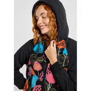 Women's hooded fleece Ragwear Talianita Print image-4