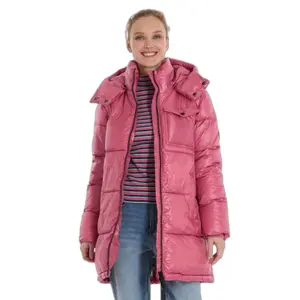 Casaco comprido com capuz para mulher Ragwear Roobie image-0
