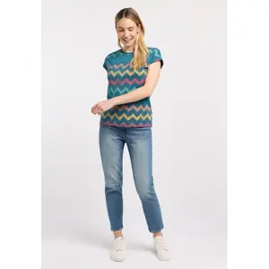 Women's printed T-shirt Ragwear Diona image-3