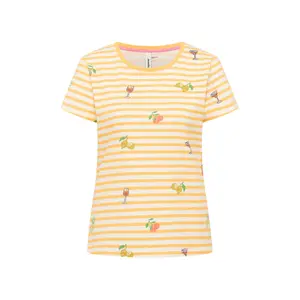 Women's T-shirt Ragwear Mintta Stripes image-0