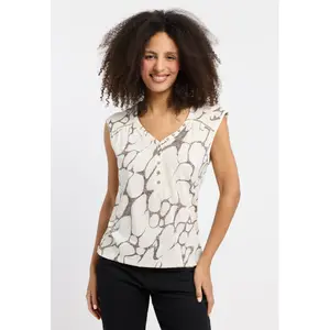 Γυναικείο αμάνικο μπλουζάκι Ragwear Saltty Print image-1