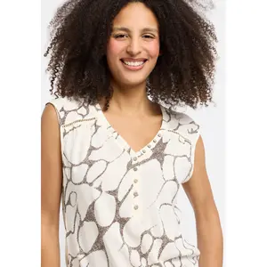 Γυναικείο αμάνικο μπλουζάκι Ragwear Saltty Print image-4