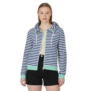Women's zip-up hoodie Ragwear Parya Stripes image-0