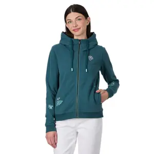 Women's zip-up hoodie Ragwear Parya Embro image-0