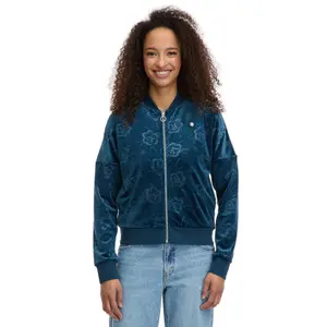 Velvet sweatshirt for women Ragwear Doron image-0