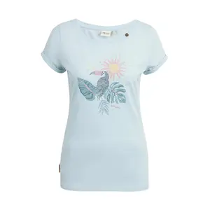 Camiseta de mujer Ragwear Fllorah Print A Gots image-0