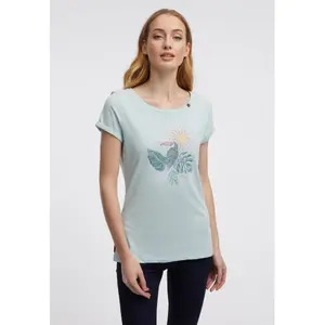 Camiseta de mujer Ragwear Fllorah Print A Gots image-3